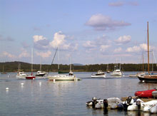 Photo looking toward Blue Hill Mountain